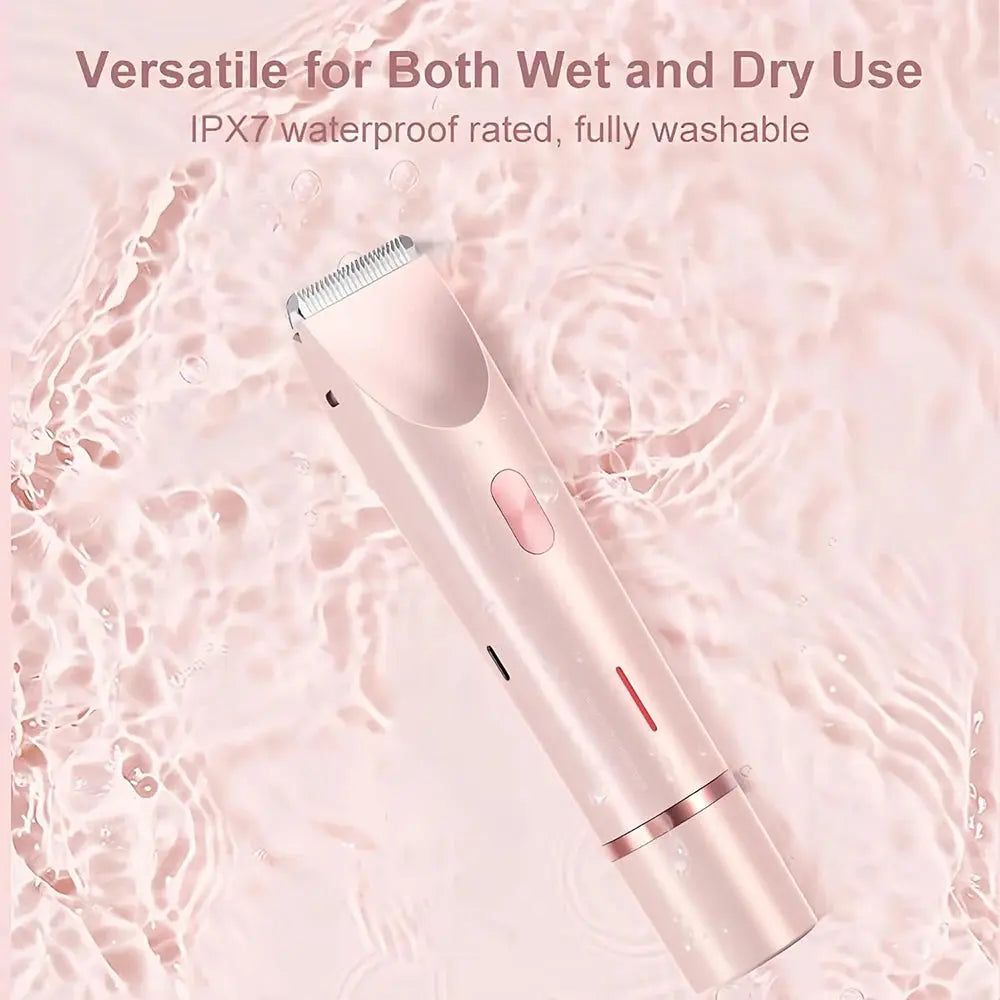 Painless Epilator & 2-in-1 Body Trimmer – Electric Shaver for Sensitive Areas Nisiowelt
