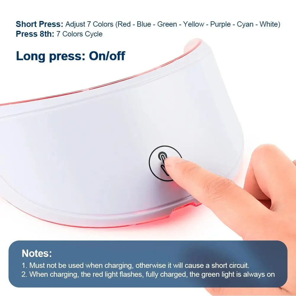 LED Face & Neck Beauty Massager - Nisiowelt