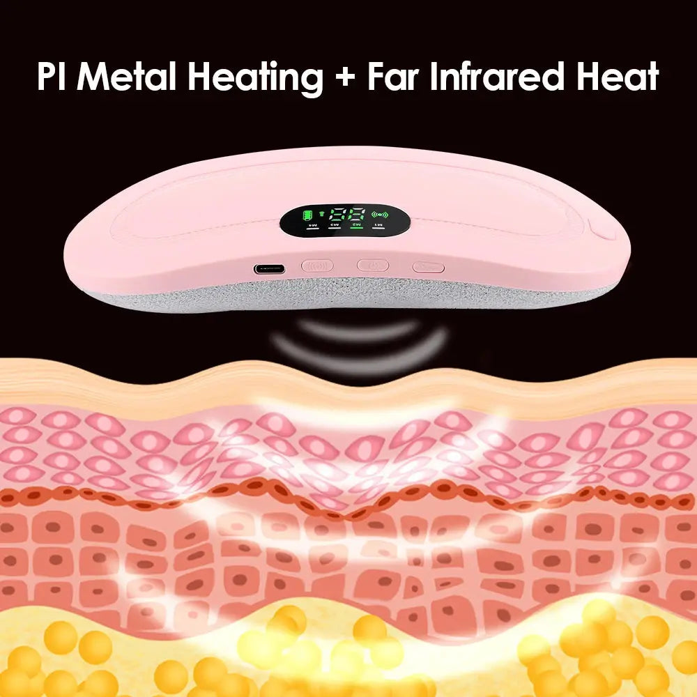 Electric Menstrual Cramp Massager Heating Belt - Nisiowelt