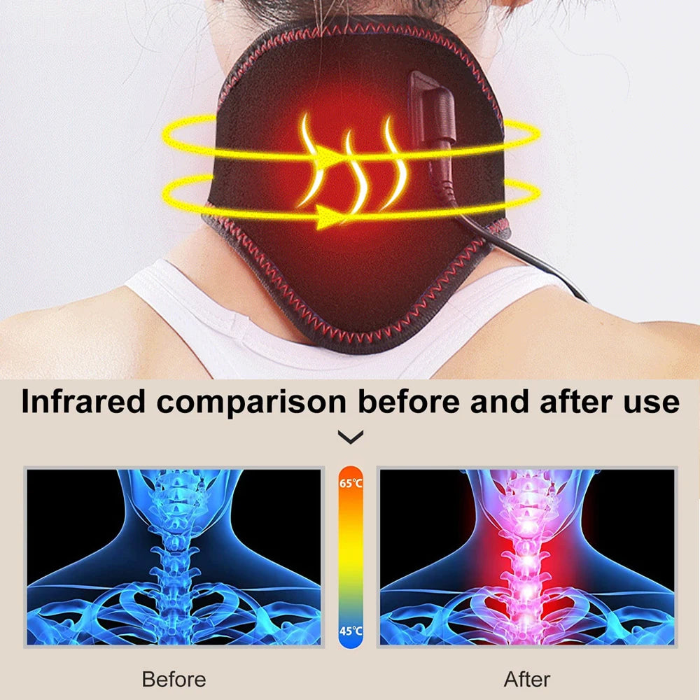Adjustable Electric Neck Strap - Portable Pain Relief Nisiowelt