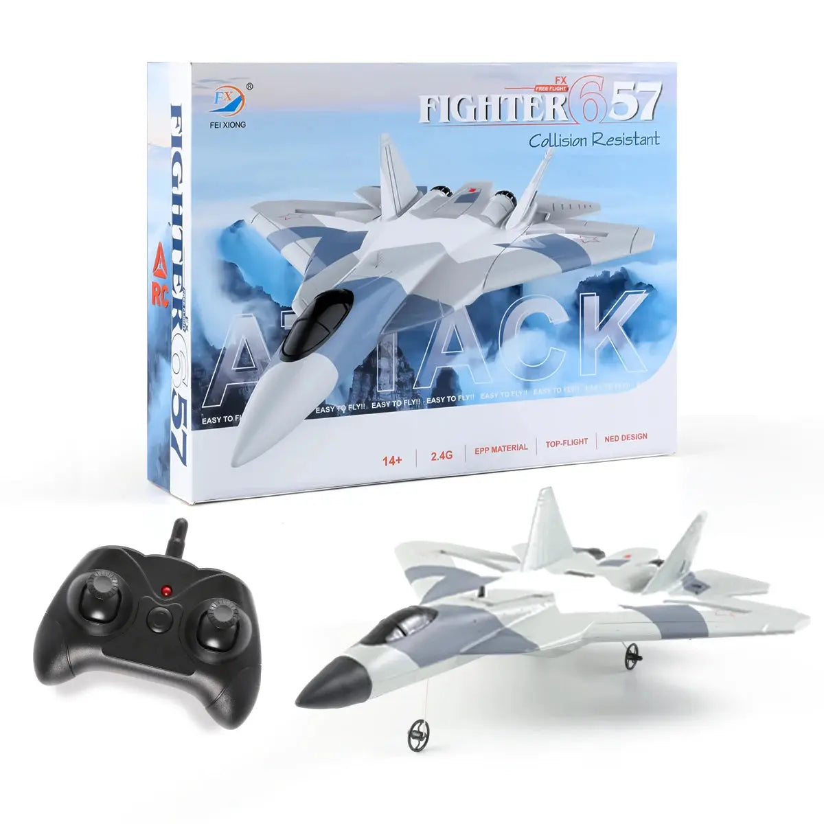RC Foam Plane – Lightweight Remote Control Airplane Toy Nisiowelt