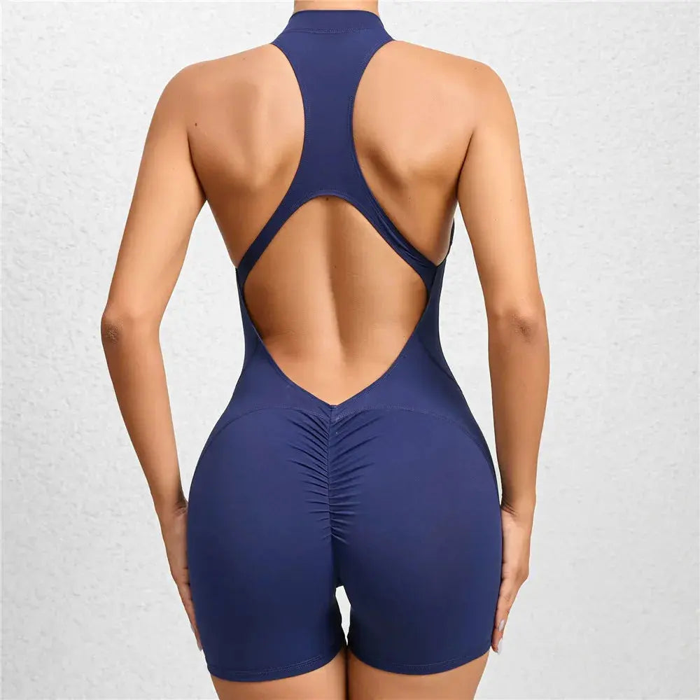 Women’s Deep V Tracksuit Yoga Set - Nisiowelt