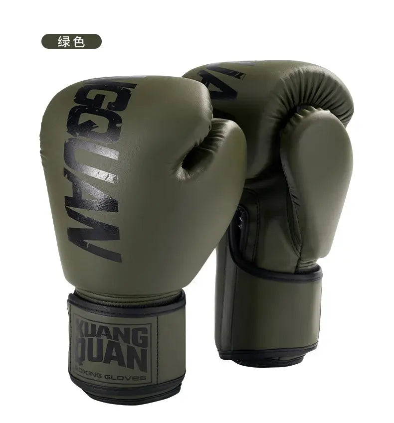 8/10/12/14/16oz Boxing Gloves Professional Adult Sanda Muay Thai Fighting Gloves Men and Women Training Sandbag Free Fight MMA Nisiowelt