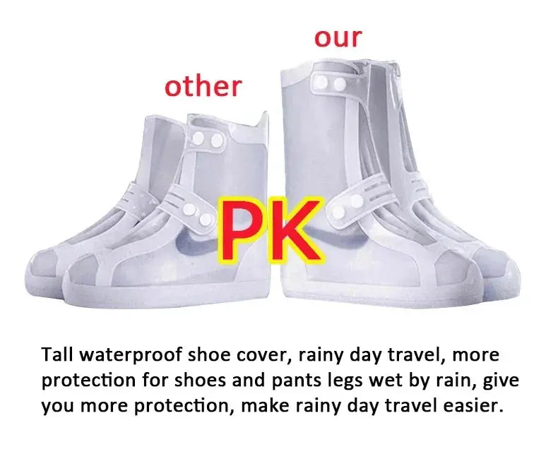 Waterproof  XXL Anti-Slip Rain Boot Covers - Nisiowelt