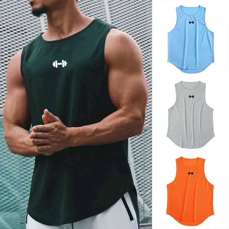 Men’s Summer Gym Tank Top – Quick-Dry & Loose Fit Nisiowelt