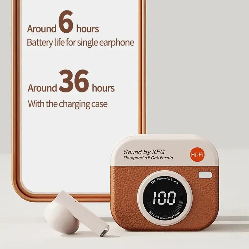 TWS Wireless Earphones Bluetooth 5.4 HiFi Stereo - Nisiowelt