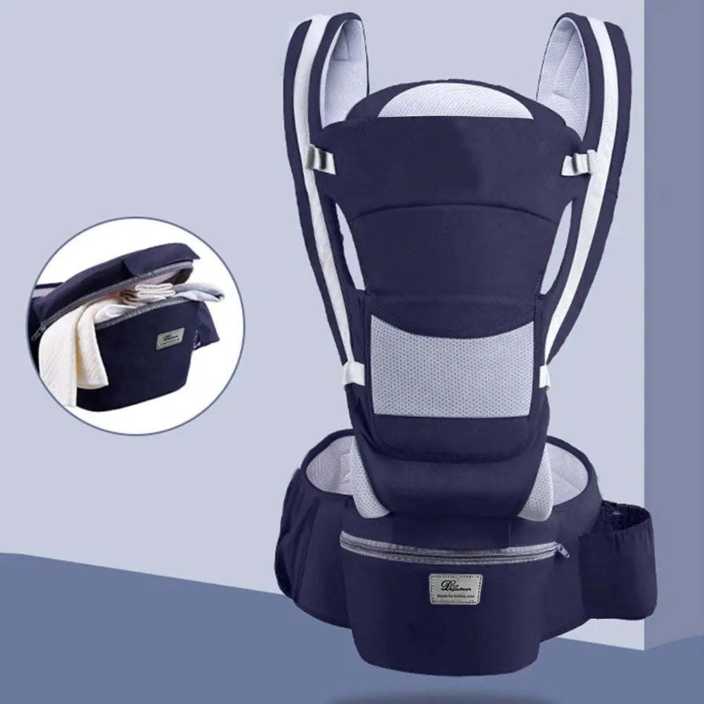 Newborn Ergonomic Baby Carrier Backpack Infant Baby Hipseat Carrier Front Facing Ergonomic Kangaroo Baby Wrap Sling Travel Nisiowelt