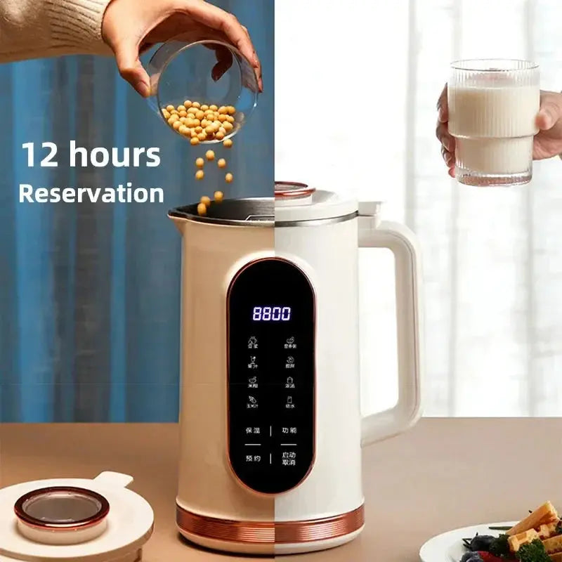 Electric Soy Milk Maker 10-Blade Multifunctional Machine Nisiowelt