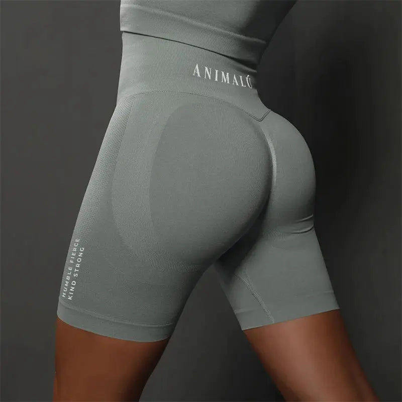Animalu Women Push Up Seamless Shorts for Workout - Nisiowelt