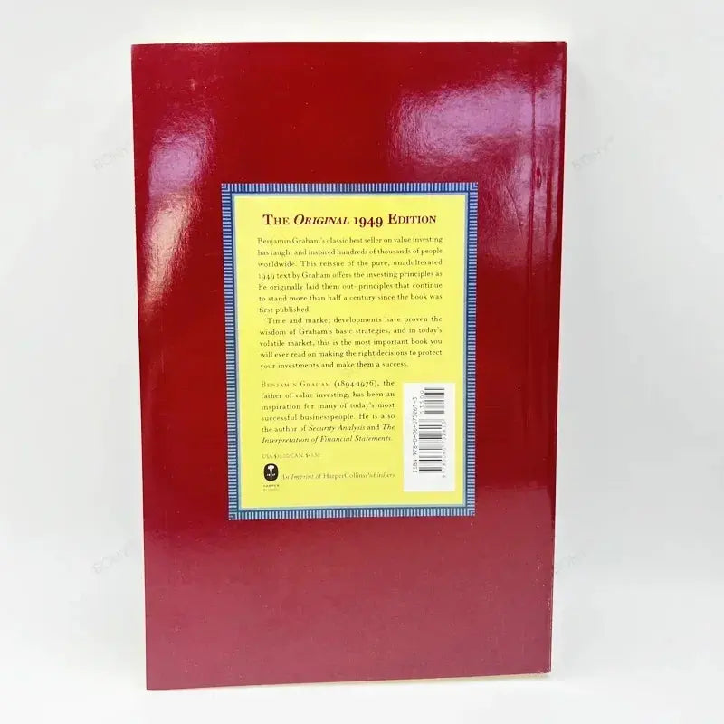 The Intelligent Investor: The Definitive Book on Value Investing for Financial Management - Nisiowelt