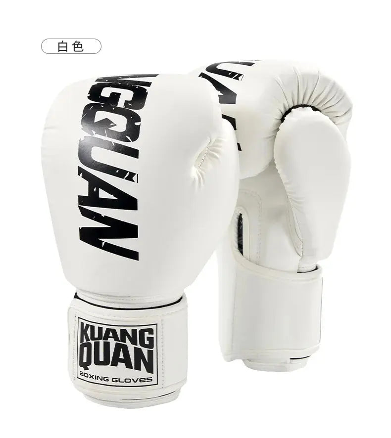 8/10/12/14/16oz Boxing Gloves Professional Adult Sanda Muay Thai Fighting Gloves Men and Women Training Sandbag Free Fight MMA Nisiowelt