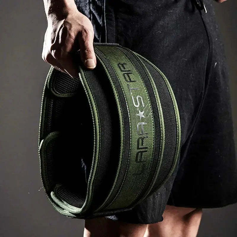 Men and Women Weightlifting Fitness Belt Training High Intensity Squat Deadlift Gym Nylon Waist Support Thickening For Back Nisiowelt