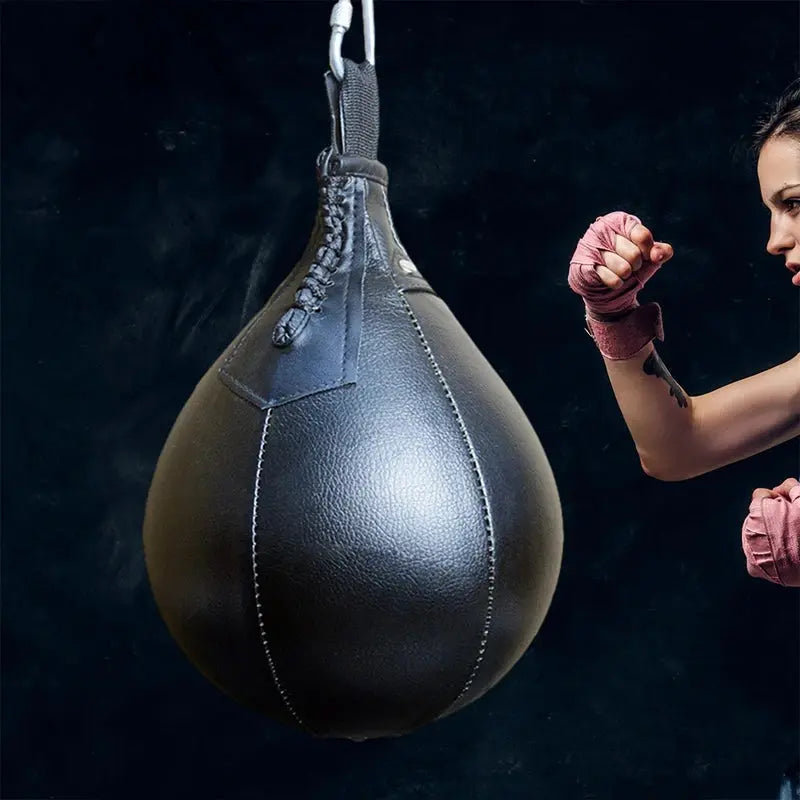 PU Leather Punching Ball for Boxing and Muay Thai Training Nisiowelt