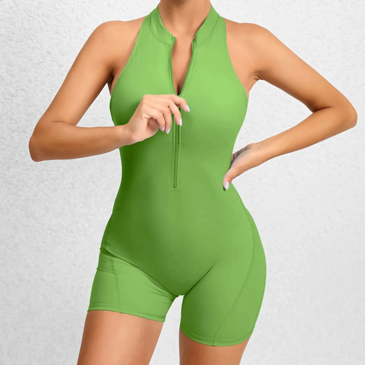 Women’s Deep V Tracksuit Yoga Set - Nisiowelt