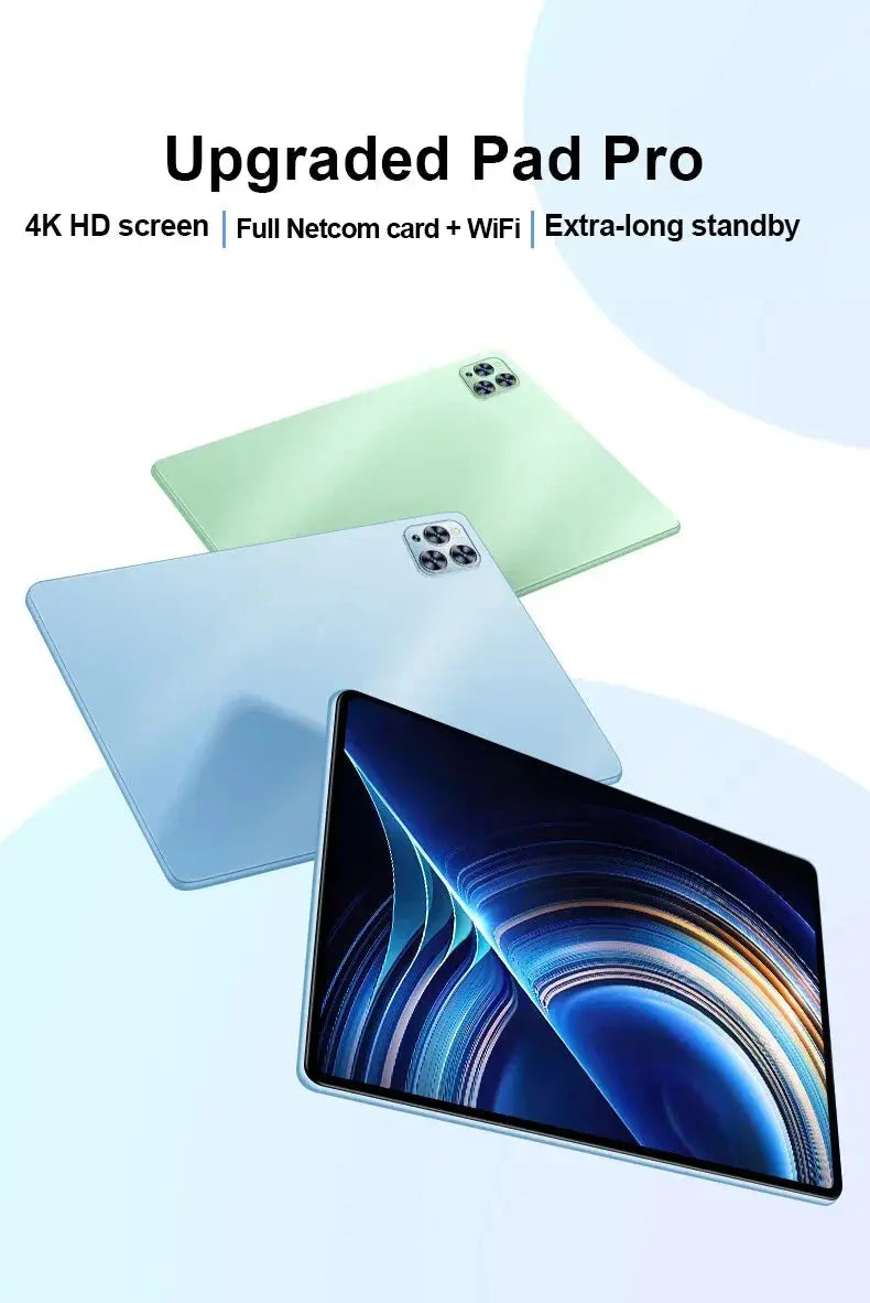 Original Pad 8 Pro Tablet 10.1 inch Android 13 Global Snapdragon 8gen2 16GB+1024GB 10000mah 5G Dual SIM WIFI  HD Full Screen - Nisiowelt