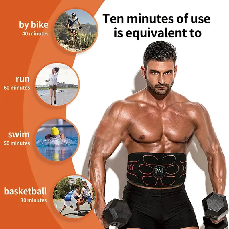 EMS Abdominal Muscle Trainer – Waist Slimming & Toning - Nisiowelt