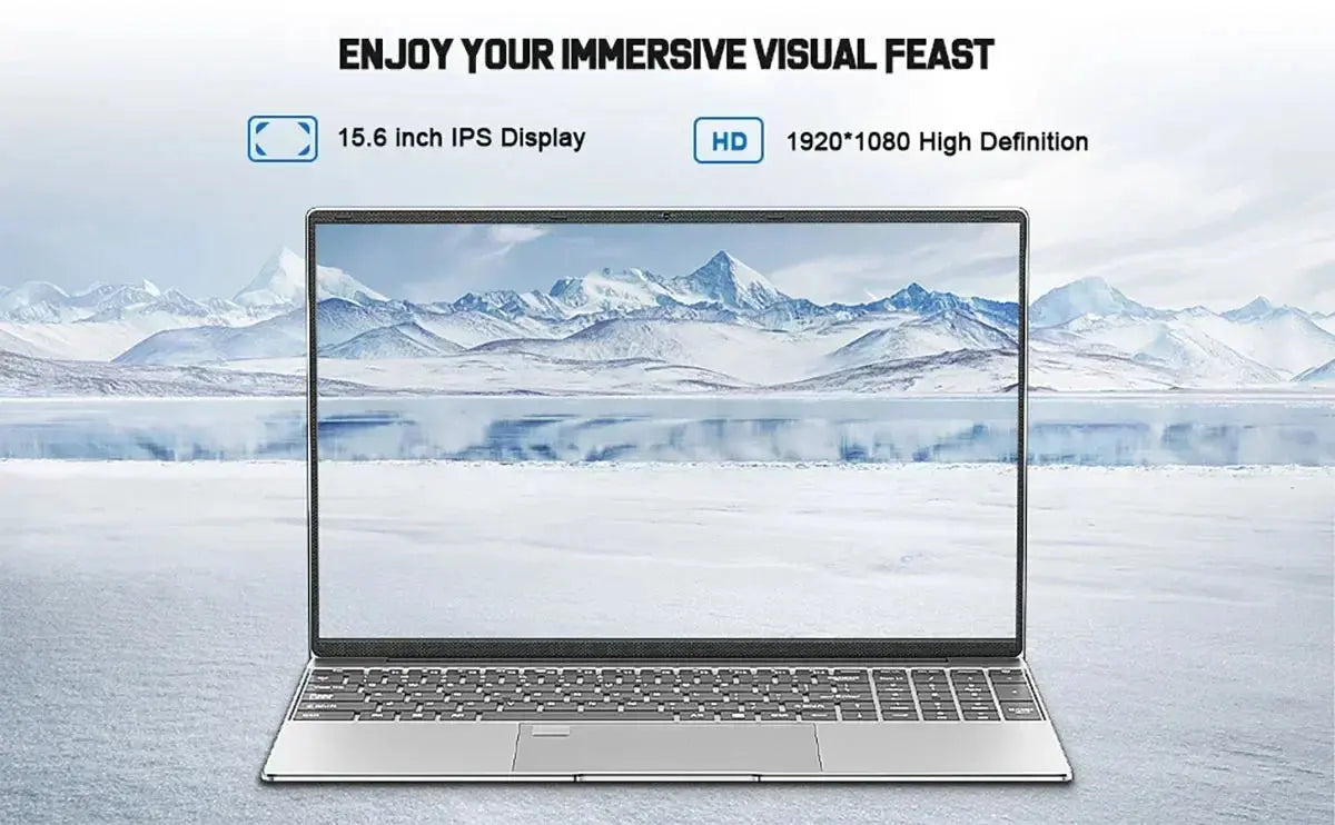 Portable Laptop 15.6" 32GB RAM 2TB SSD Windows 11 - Nisiowelt