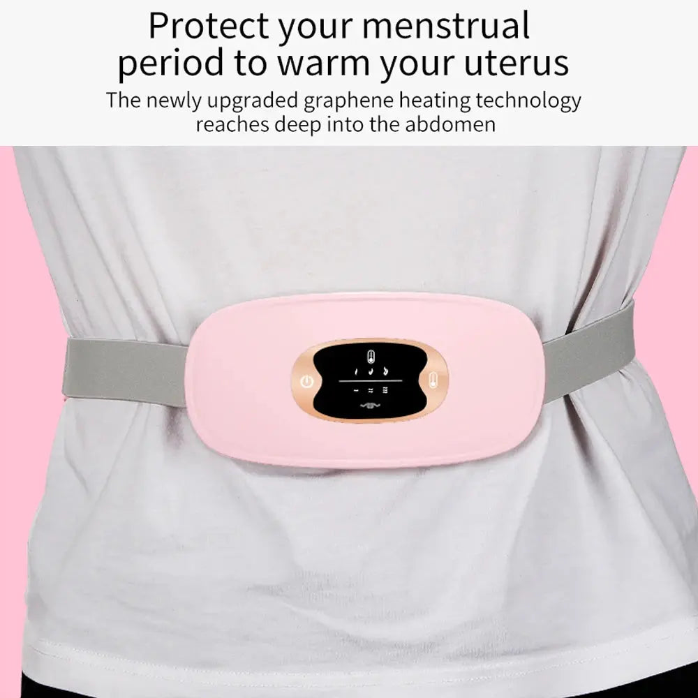 Electric Menstrual Cramp Massager Heating Belt - Nisiowelt