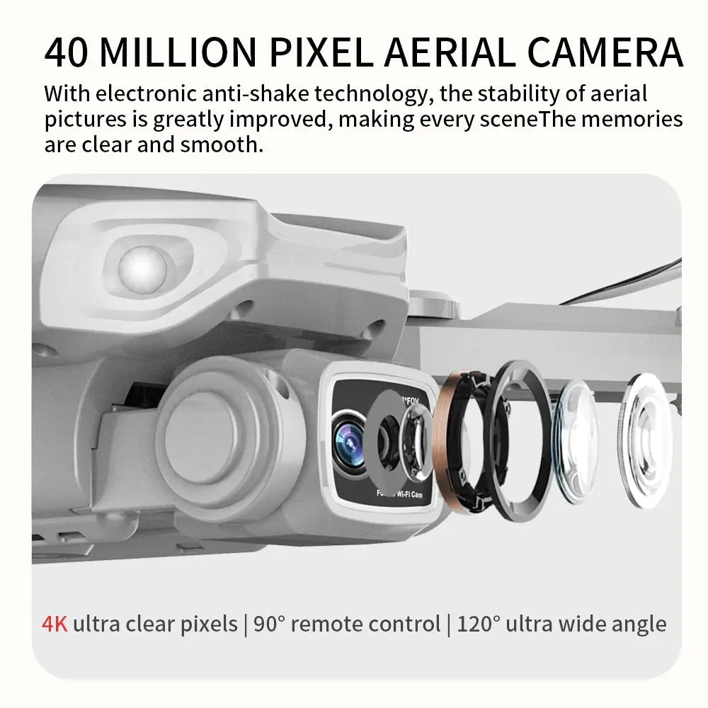 LYZRC L900 PRO GPS Drone 4K Professional HD Dual Camera 5G WIFI Brushless Motor FPV Quadcopter Foldable Aerial Photography Drone Nisiowelt