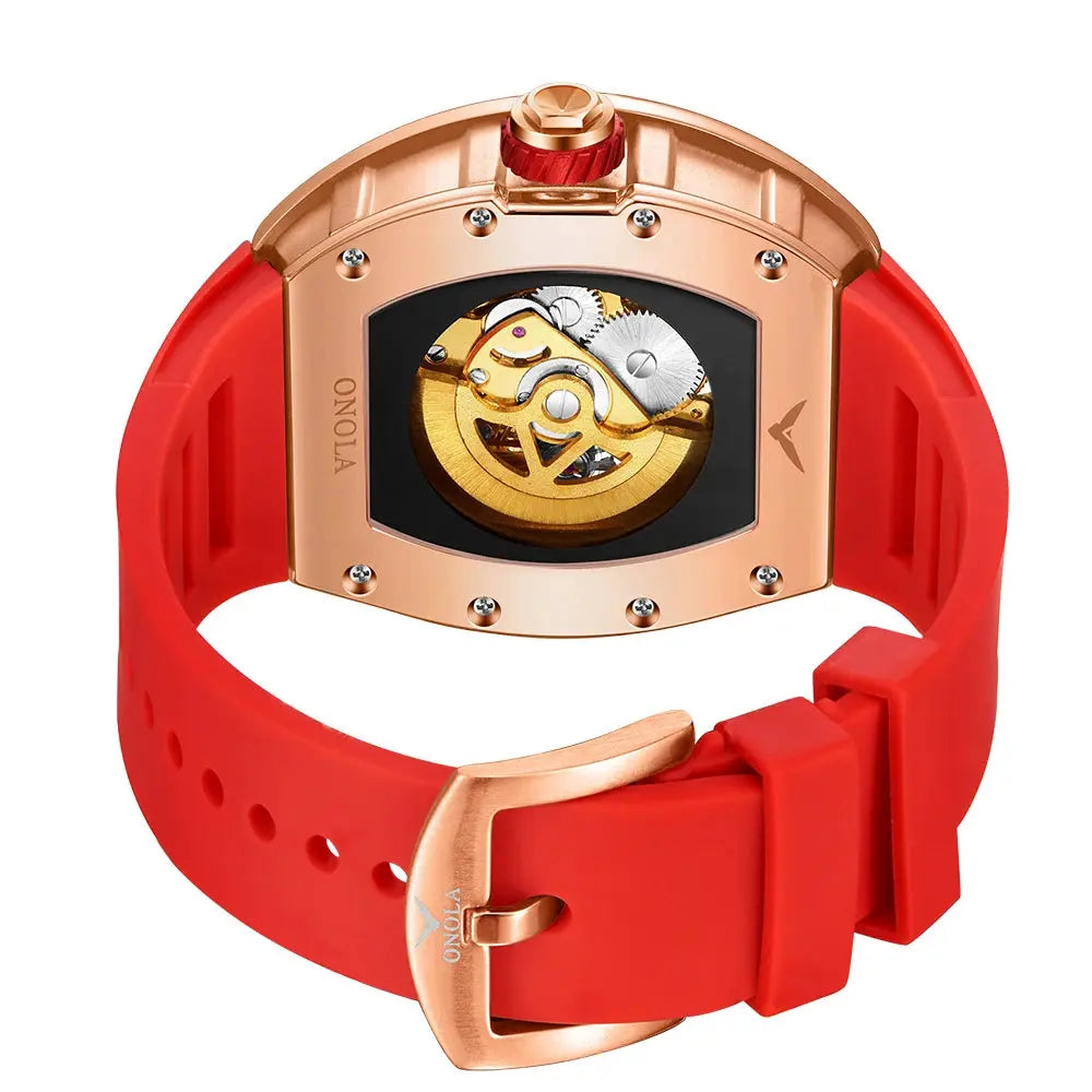 ONOLA Luxury Automatic Waterproof Men's Watch with Diamond - Nisiowelt