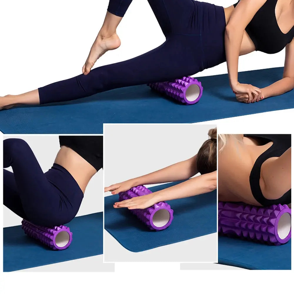 Foam Massage Roller – Yoga Column for Muscle Therapy & Rehabilitation - Nisiowelt
