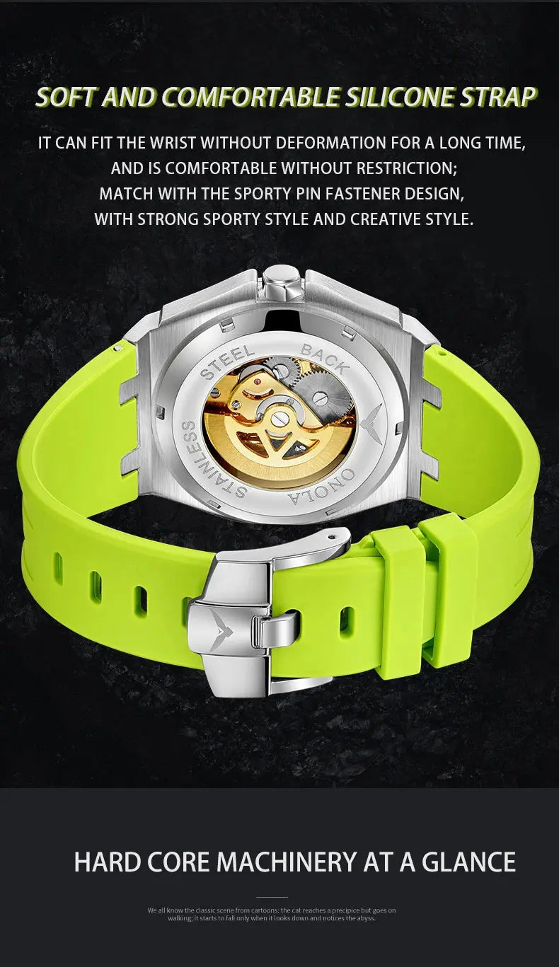 ONOLA Luxury Sports Automatic Watch - Nisiowelt