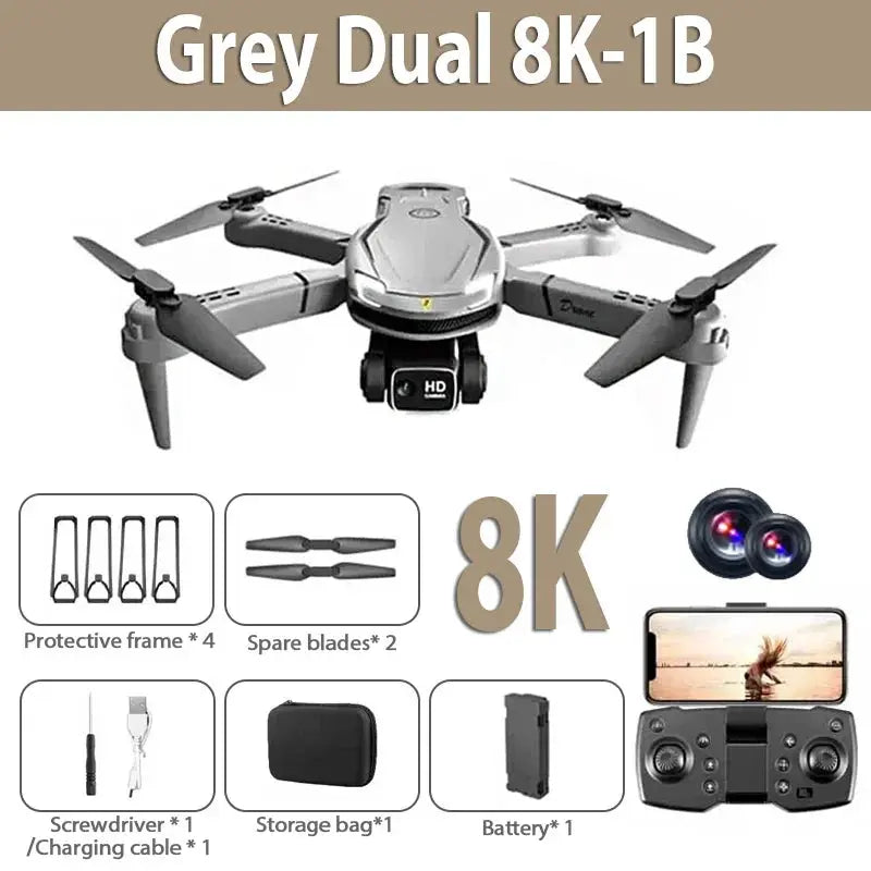 Original V88 Drone 8K 5G GPS Professional HD Aerial Photography Remote Control Aircraft HD Dual Camera Quadcopter Toy UAV Nisiowelt