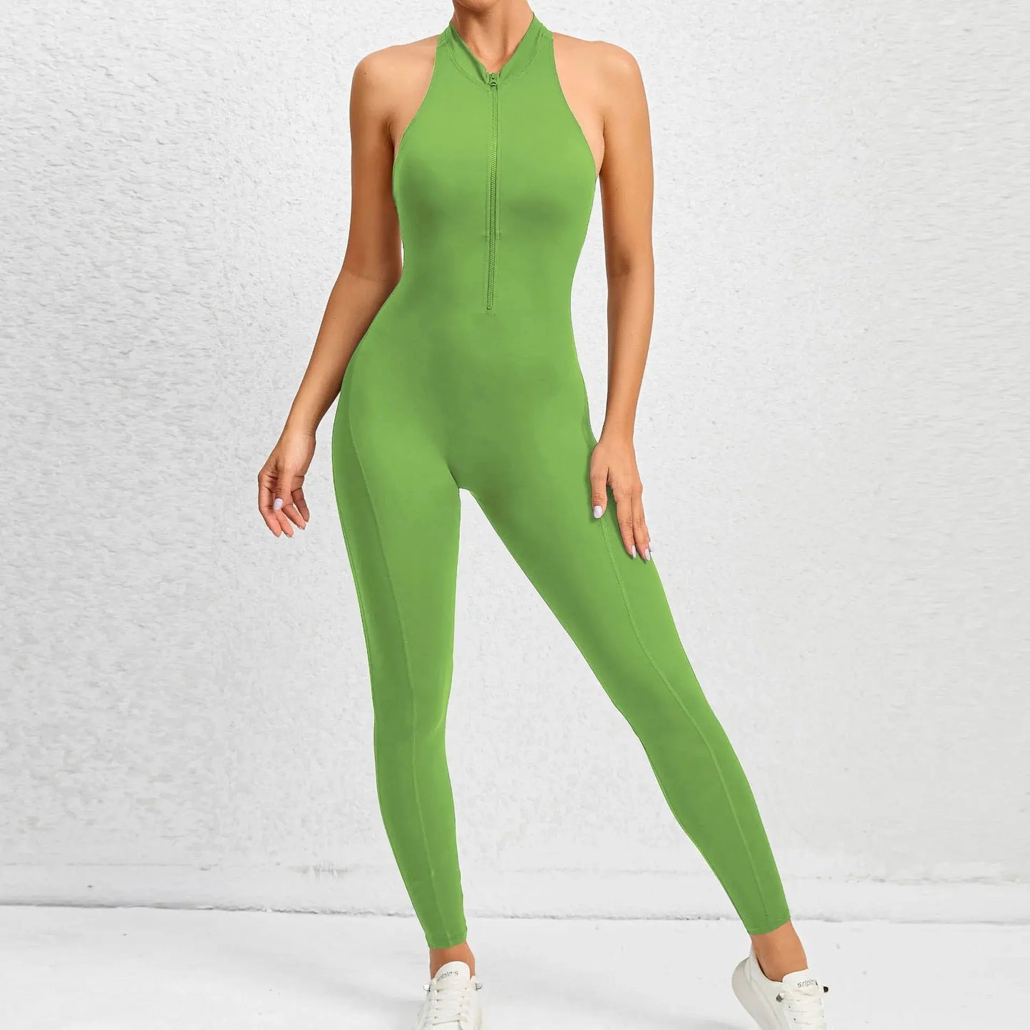 Women’s Deep V Tracksuit Yoga Set - Nisiowelt