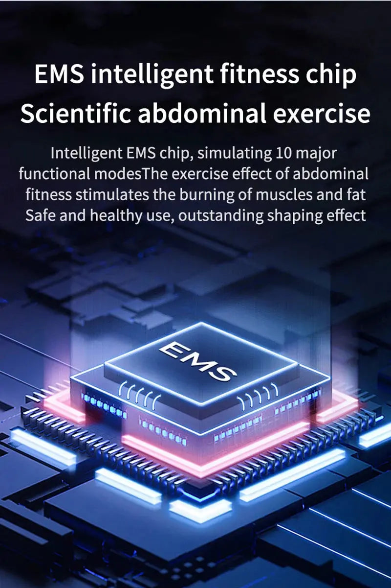 EMS Abdominal Muscle Trainer – Waist Slimming & Toning - Nisiowelt