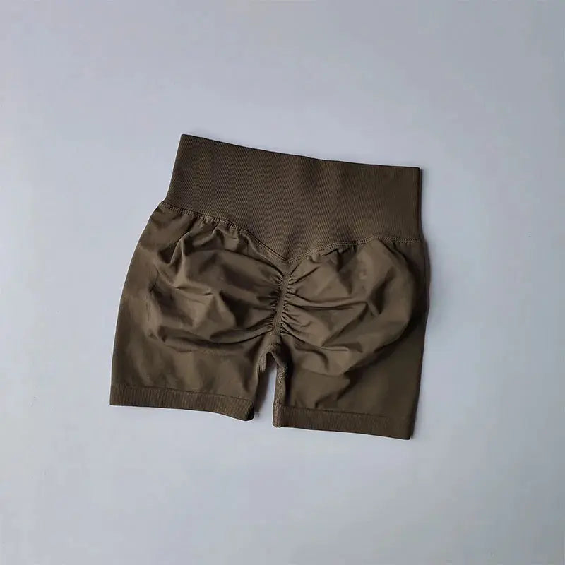 High-Waist Hip Lifting Sports Shorts - Nisiowelt