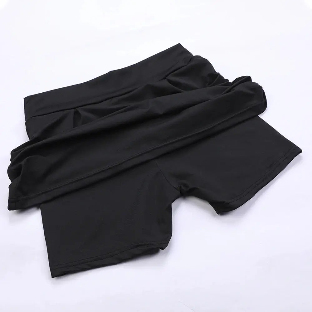 Casual Sport Shorts - Feminino, Respirável, Cintura Alta Nisiowelt