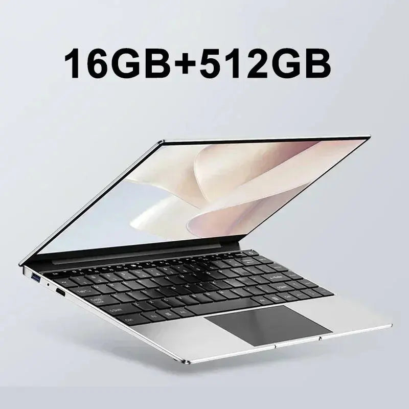 Ultra Slim Laptop – 16GB RAM, 2TB SSD, Intel N3700, Windows 11 Pro - Nisiowelt