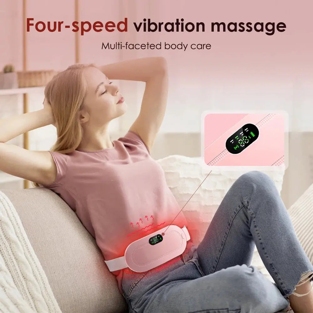 Electric Menstrual Cramp Massager Heating Belt - Nisiowelt