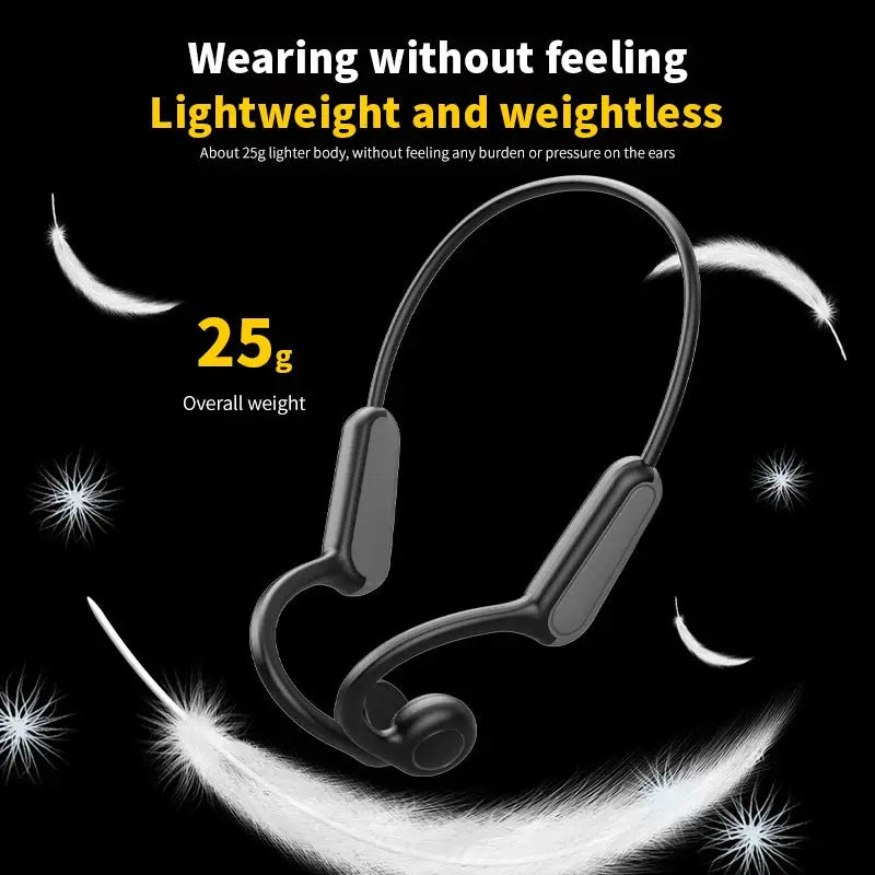 Bone Conduction Bluetooth 5.3 Sports Headphones Nisiowelt