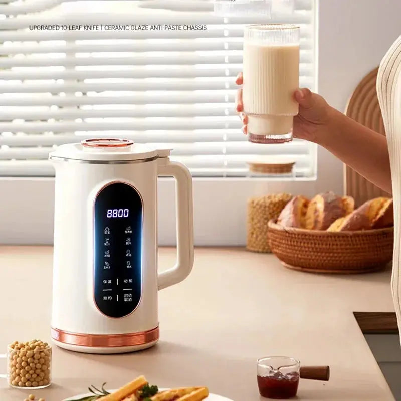Electric Soy Milk Maker 10-Blade Multifunctional Machine Nisiowelt