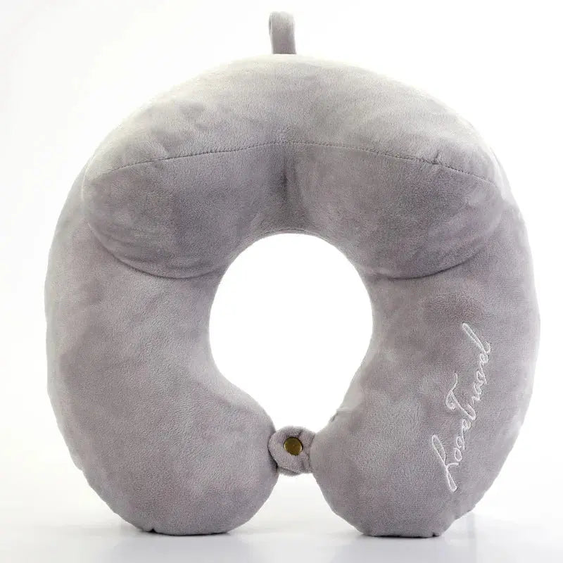 U-Shaped Memory Foam Neck Pillow – Soft Travel Support - Nisiowelt