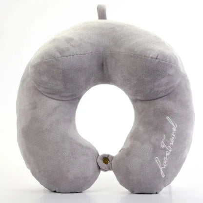 U-Shaped Memory Foam Neck Pillow – Soft Travel Support - Nisiowelt