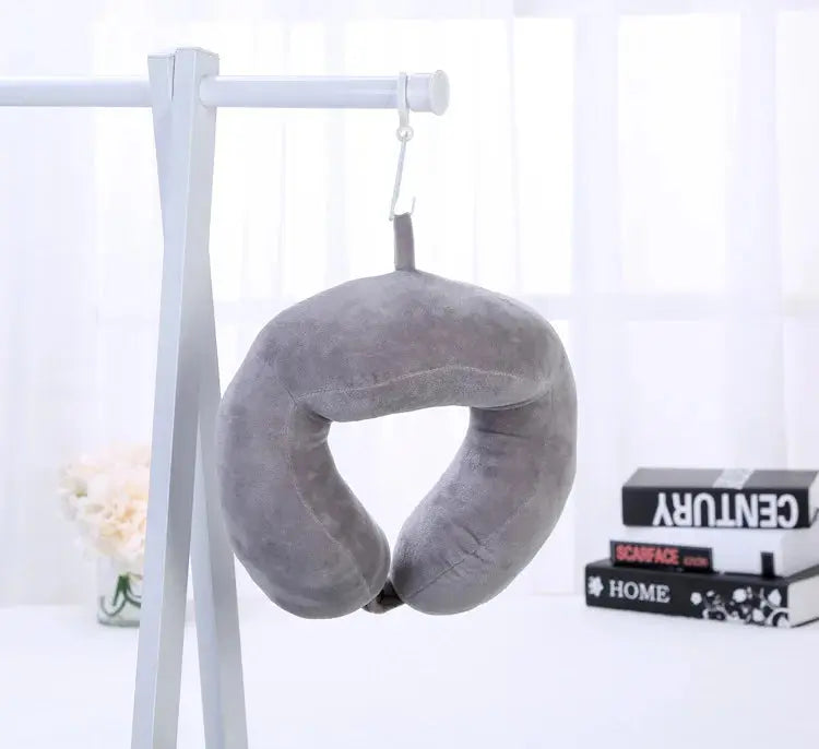 U-Shaped Memory Foam Neck Pillow – Soft Travel Support - Nisiowelt