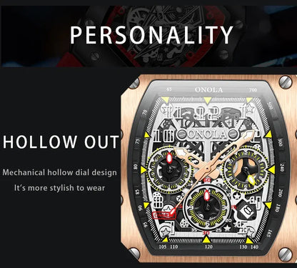ONOLA Luxury Men’s Quartz Sports Watch - Nisiowelt