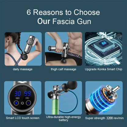 Professional Muscle Massage Gun – 99-Speed Recovery - Nisiowelt