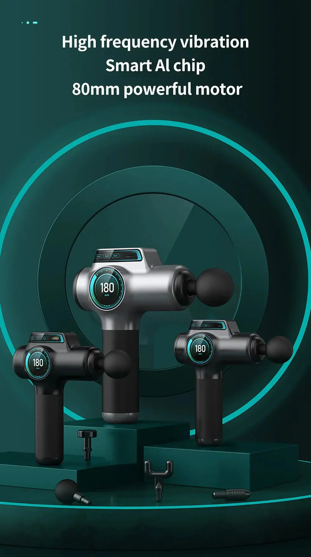 Professional Muscle Massage Gun – 99-Speed Recovery - Nisiowelt