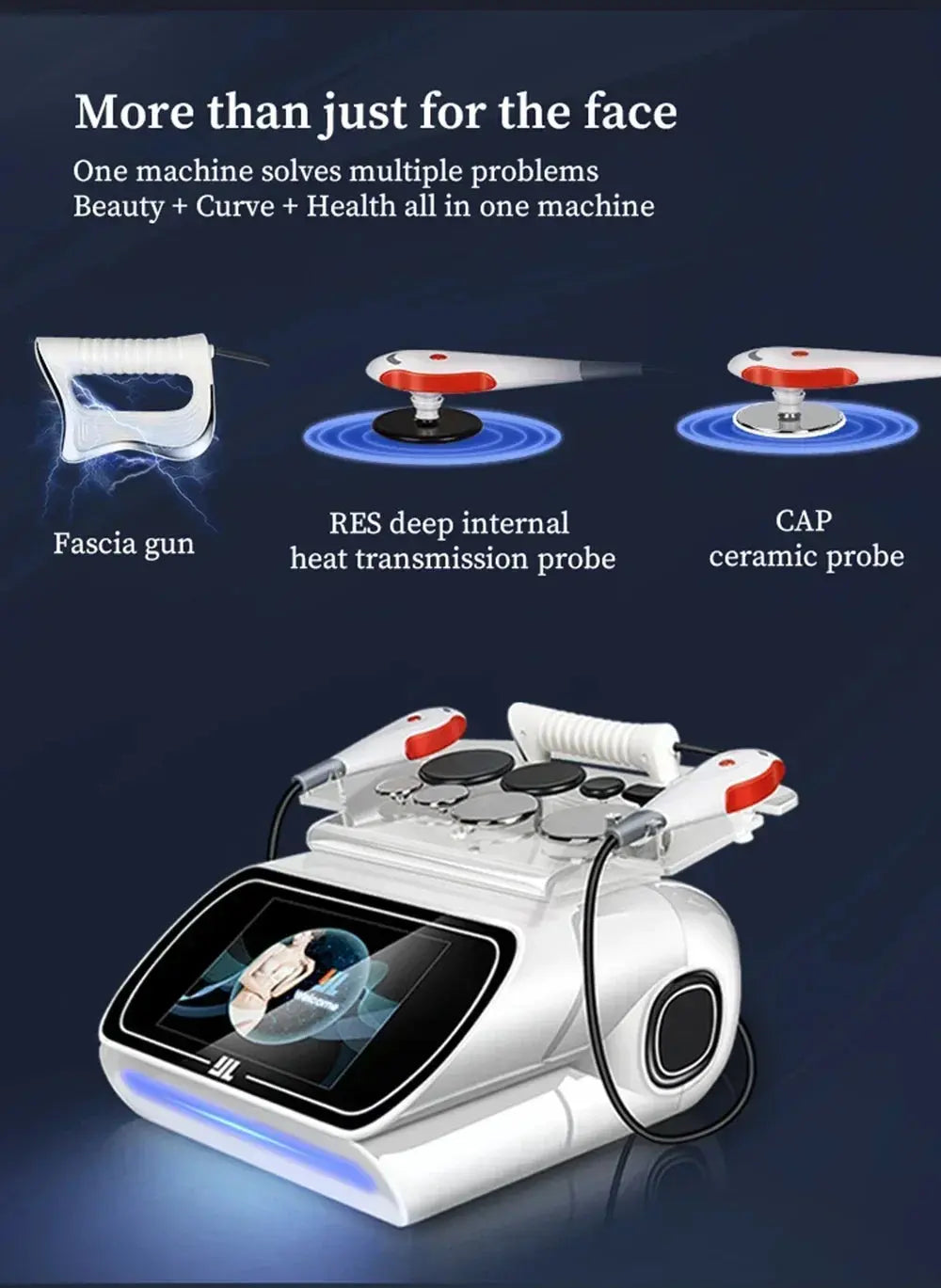 RF Tecar Therapy 448k Slimming & Pain Relief - Nisiowelt