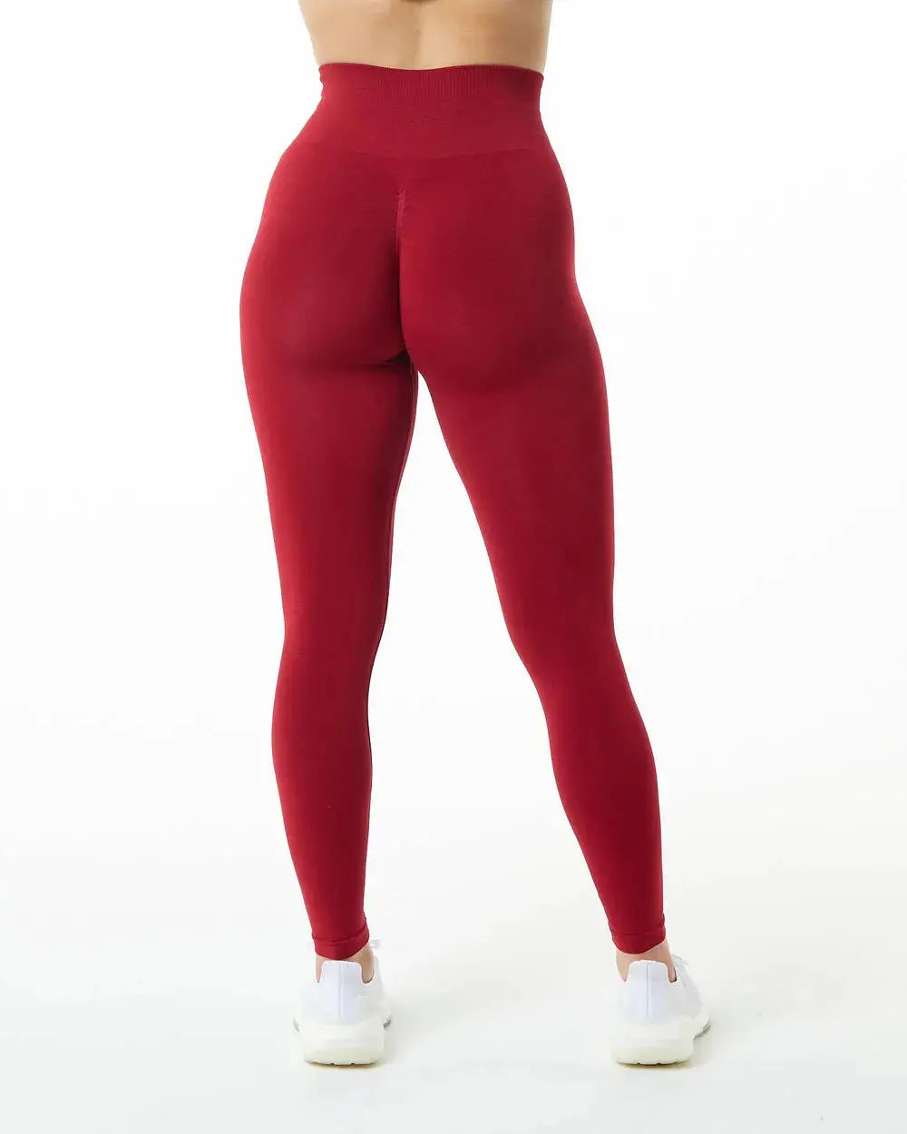 High Waist Push-Up Fitness Leggings - Seamless Scrunch Bum - Nisiowelt