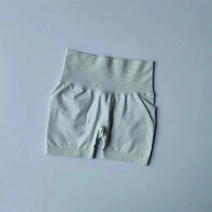 High-Waist Hip Lifting Sports Shorts - Nisiowelt