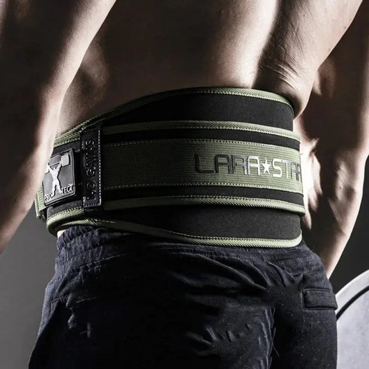 Men and Women Weightlifting Fitness Belt Training High Intensity Squat Deadlift Gym Nylon Waist Support Thickening For Back Nisiowelt