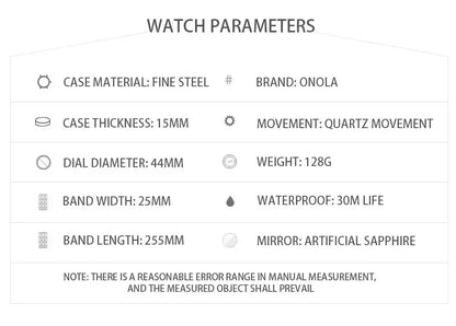 ONOLA Luxury Diamond Sports Watch - Nisiowelt