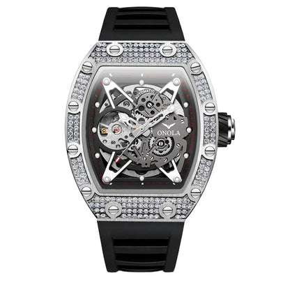 ONOLA Luxury Automatic Waterproof Men's Watch with Diamond - Nisiowelt