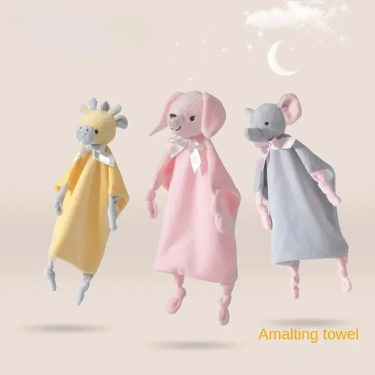 New Baby Toys 0-1 Year Old 2-year-old Hand Puppet Newborn Comfort Cloth Baby Comfort Doll Plush Toy Children's Hand Puppet Plush Nisiowelt