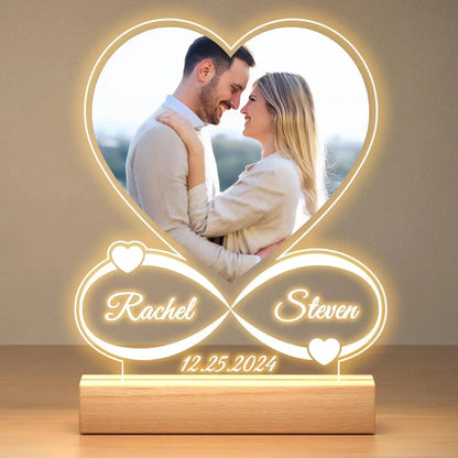 Custom Acrylic Photo Plaque with Light - Nisiowelt