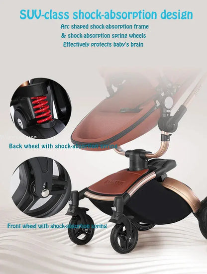 Stroller 3-in-1 Comfort &amp; Practicality for Your Baby - Nisiowelt